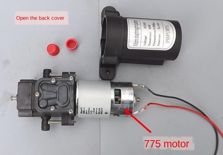Diaphragm Pump DC12v30W DC Pump Priming Pump for Household High Pressure Water Pump Booster Pump Pumper Circulating Pump