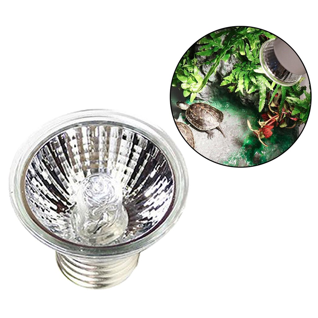 E27 Reptile Heating Lamp UVA + UVB Full Sun Lamp for Lizard Tortise