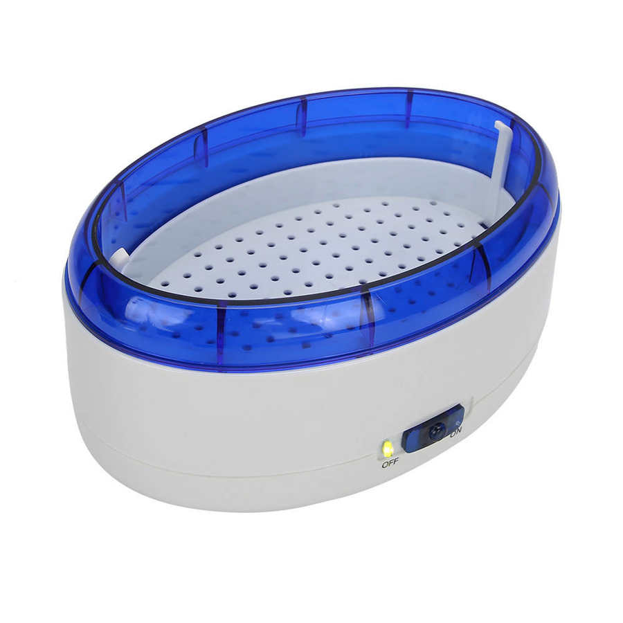 USB Ad Ultrasuoni manicure Macchina di Pulizia Portatile Unghie Artistiche Strumenti di Pulizia Scatola di