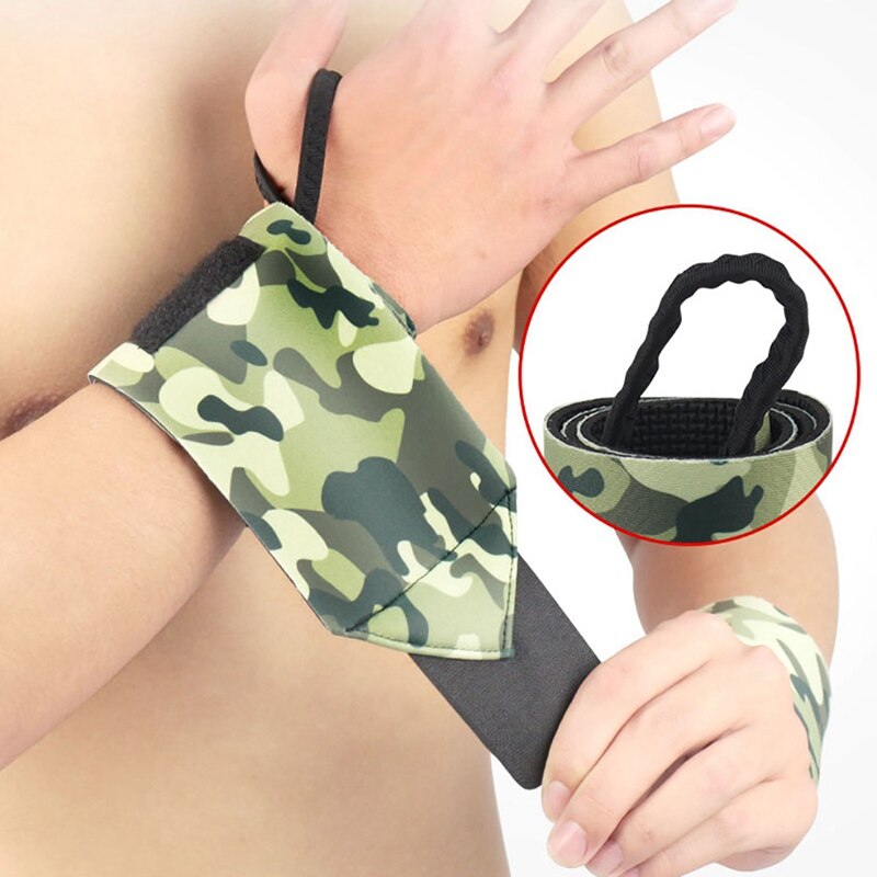 1pc Wrist Support With Thumb Loop Adjustable Anti-sweat Anti-slip Compression Wristband Wraps Fitness Sportswear Accessories