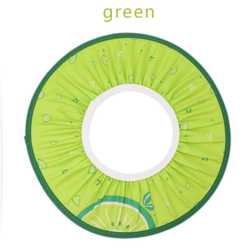 Wassen Haar Schild Caps Baby Hoed Zacht En Veilig Peuter Kids Shampoo Zwemmen Leuke Verstelbare Douche Beschermen Cap: green