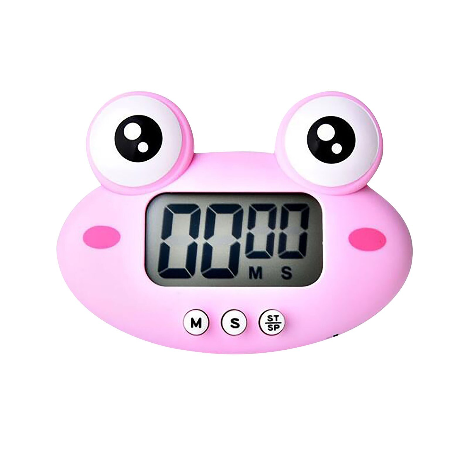 Kitchen Timer Cartoon Cute Animal Bear Bull Analogue Alarm Gadget Bell Time Food Child's Favorite Appearance Cooking Chef#35: B