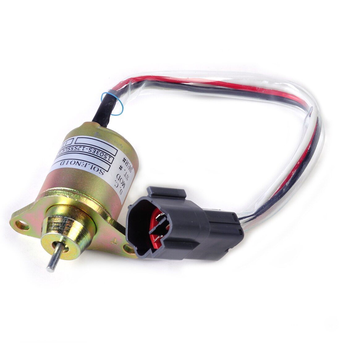 Dwcx  dc 12v brensel skru av lukke av magnetventil 119653-77950 119233-77932 sa-4562t til yanmar kubota john deere traktor