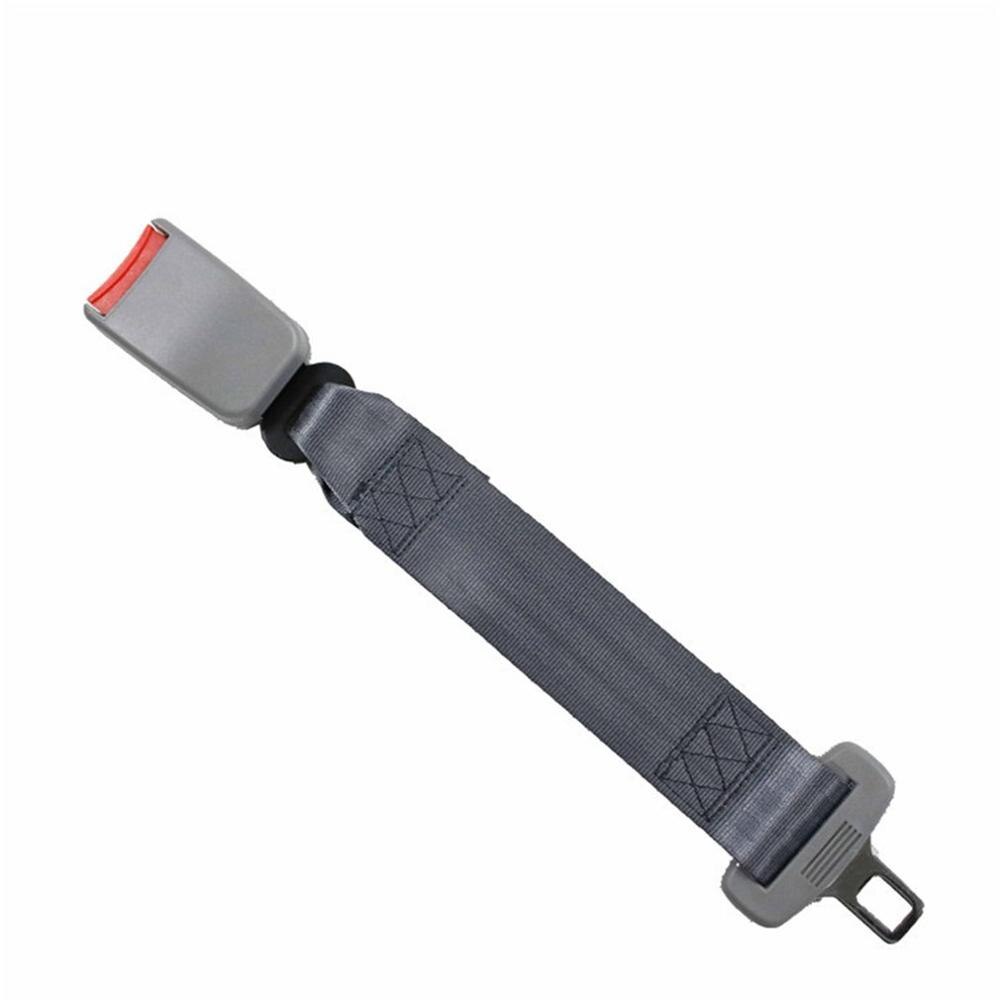 Car Child Safety Seat Extension Belt Seat Belt Senior Polyester Two-point Suit for All Models Baby Safety: Gray