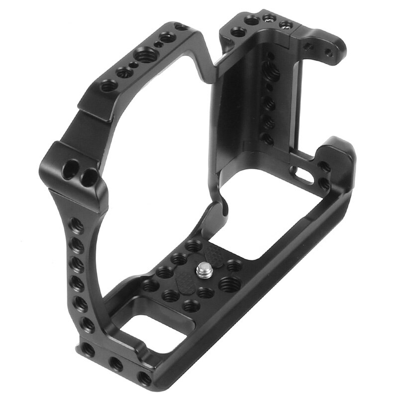 Di Alluminio di CNC Gabbia Fotocamera per Canon EOS M50 / M5 DLSR Cassa Fredda Shoe Mount di Espansione Della Copertura Quick-Rease piastra di Supporto