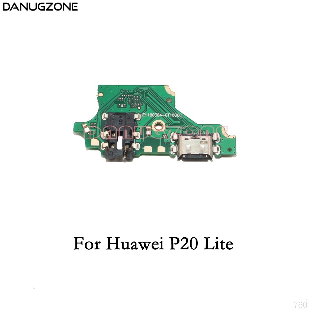 Porta USB di Ricarica Dock Presa di corrente Connettore Martinetti Consiglio di Carica del Cavo Della Flessione Per Huawei P10 Lite P9 Più P20 Pro: For P20 Lite