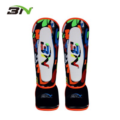 BN nuevos niños Graffiti serie casco boxeo guantes de Kick Boxing niños cabeza guardia Taekwondo niños niñas equipo de entrenamiento: black-Child Leggings