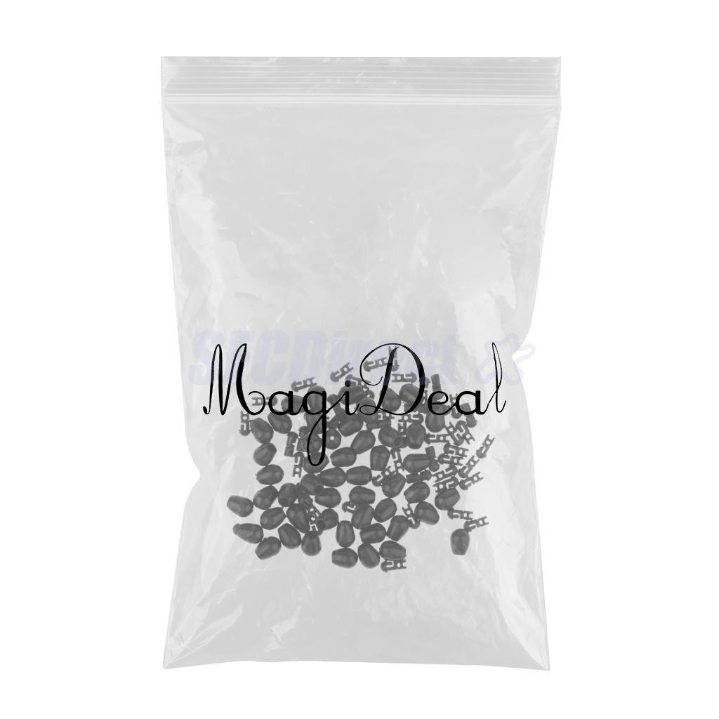 50pcs Quick Change Fishing Connector Beads Instantly Shock Bead for Hook Links Method Feeders Carp Fishing Accessories Pesca