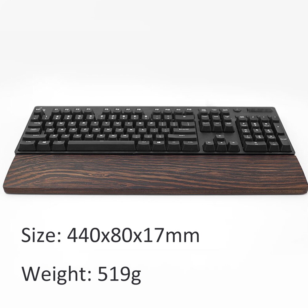 Massief Houten Mechanische Gaming Toetsenbord Handrust Voor Filco Cherry Ikbc Toetsenbord Gebruik Polssteun Hout Lade Voor 60 104 toetsen Keyboard: type9