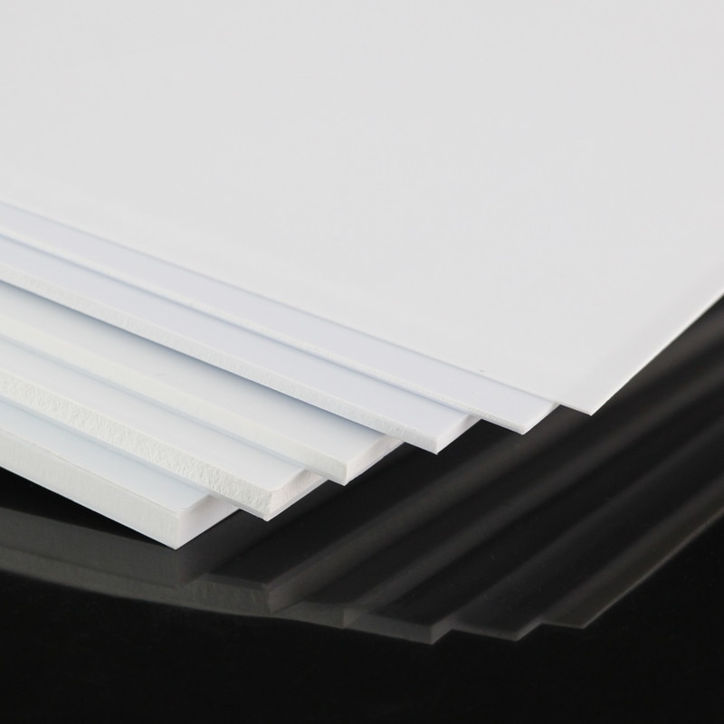 wiking ABS Thickness 300mm x 250mm ABS Styrene Sheets White More proportion
