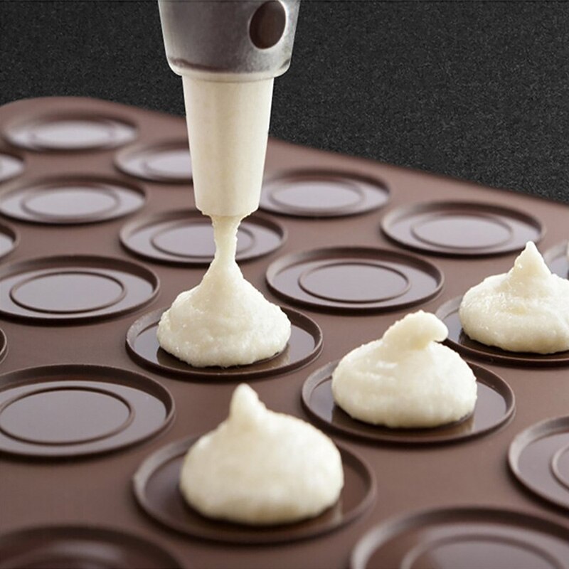 Silikon Schneidebrett Macaron matt Silikon Macaron Makronen Gebäck Ofen Backform Blatt matt Backen matt Küche Zubehör