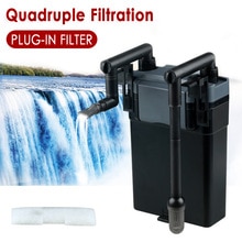Akvarium yttre filtreringssystem 220-240v 6w 400l/ h akvarie akvarium extern ultratyst kanister filter bordsskiva