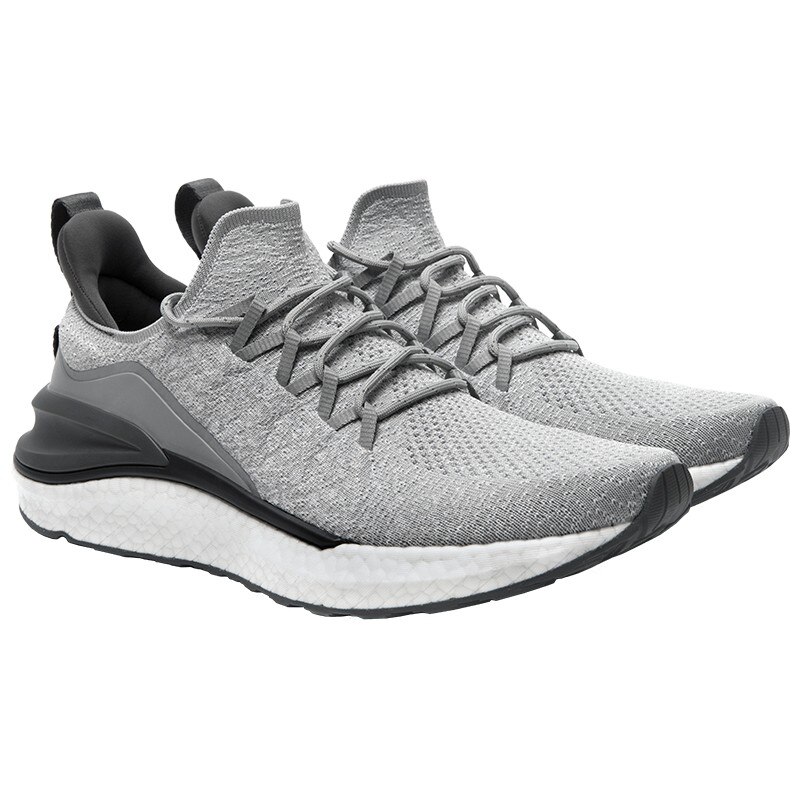 Xiaomi Mijia Xiaomi zapatos 3 3 ° hombres deporte Zapatillas cómodas transpirables luz Smart zapatos al aire libre deportes Goodyear Goma: gray mi 4 size 41