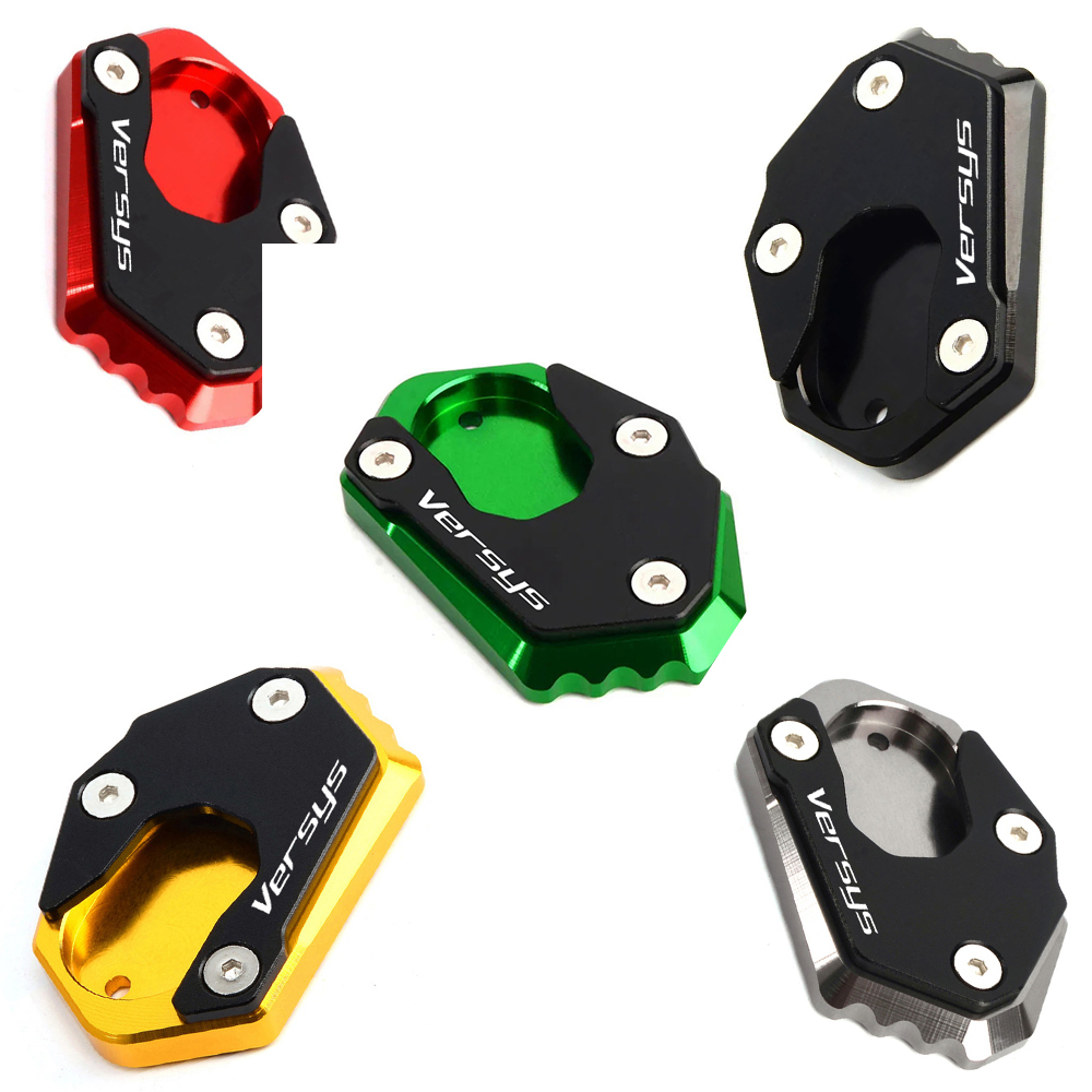 For versys 1000S VERSYS1000 SE X300 X250 motorcycle Accessories Kickstand Foot Side Stand Sidestand Extension Pad Support Plate