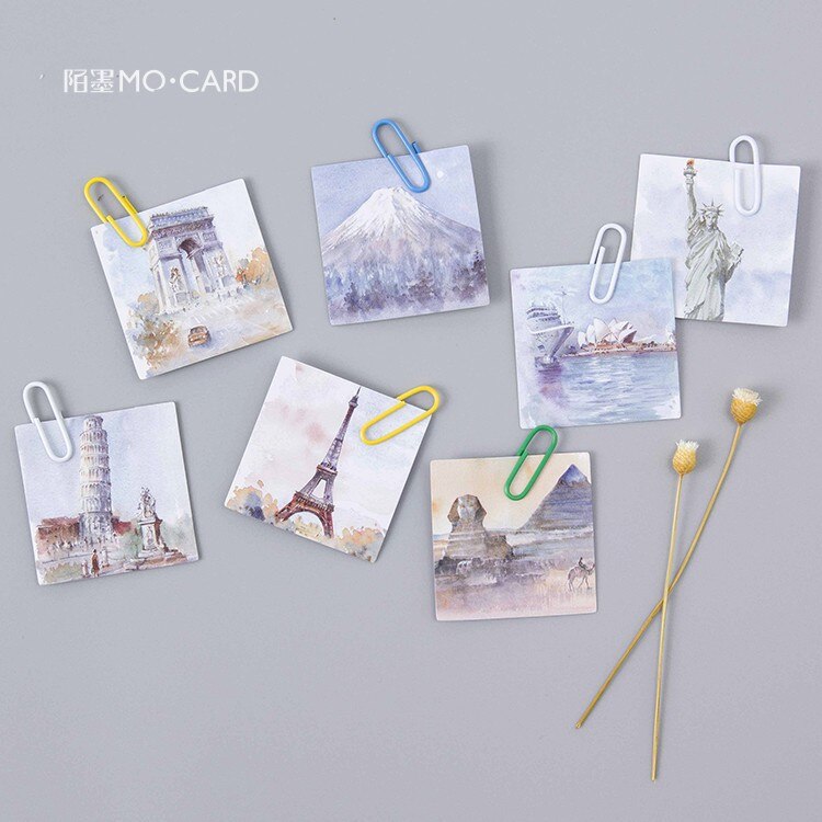 Travel All Around The World Decorative Stickers Adhesive Stickers DIY Decoration Diary Stationery Stickers Children