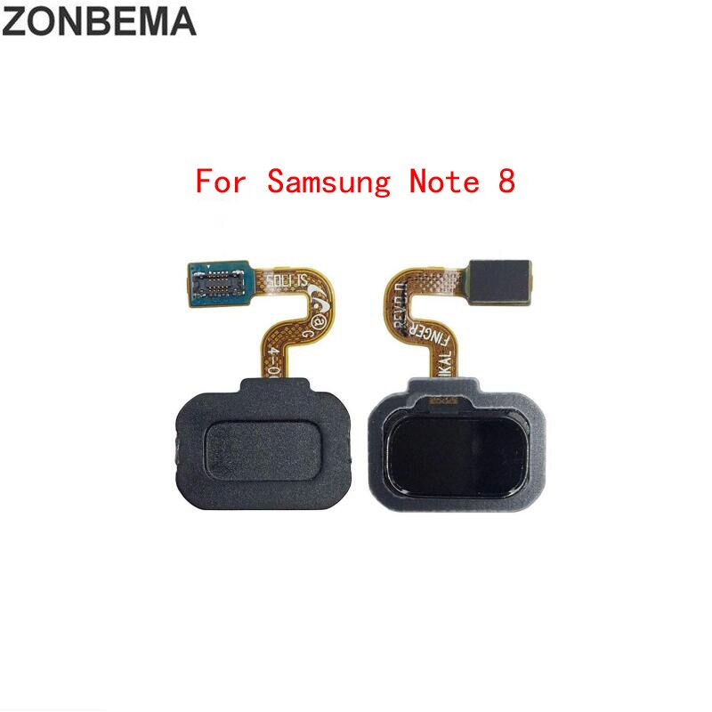 Zonbema Originele Touch Id Vingerafdruk Sensor Thuis Return Key Button Flex Voor Samsung Galaxy Note 8 9 N950 N960