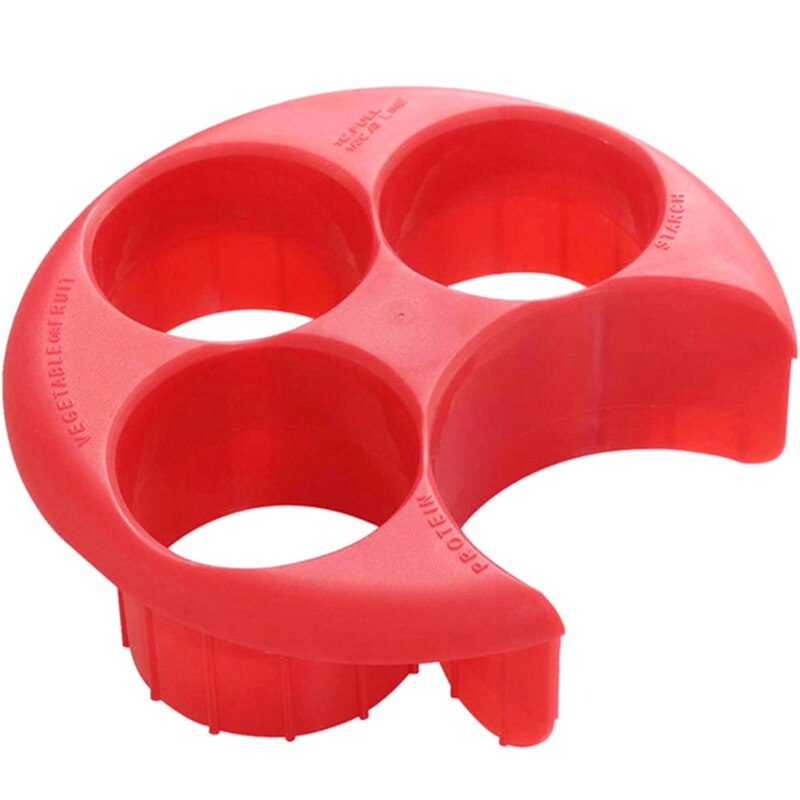1PC Meal Measure Portion Control Cooking Tools Lose Weight Keep Fit Tool Kitchen Food Eco-Friendly Plate Dinnerware: Default Title
