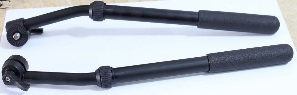 2x brazo de mango adicional, cabezal de trípode para vídeo para EI717 WF717, bueno (paquete de dos)