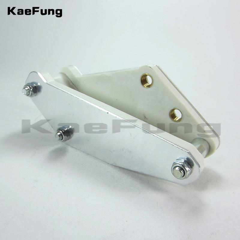 Motorfiets onderdelen Achterbrug Guard Chain Guide Voor Pit Dirt Motor Bike Motorcycle Lifan YX YCF SSR Thumpstar Kayo Stomp GPX: Zilver