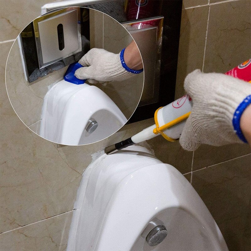 16-teiliges Dichtungsdüsen Set Edelstahl | Profi Silikon Applikator Für Perfekte Fugen | Küche & Bad