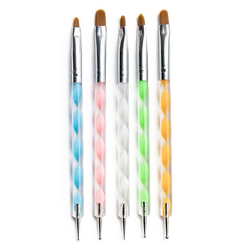 35 stuks mandala stippelpen gereedschapset voor het schilderen van rotssteen acryl stokkwast 1 stuk