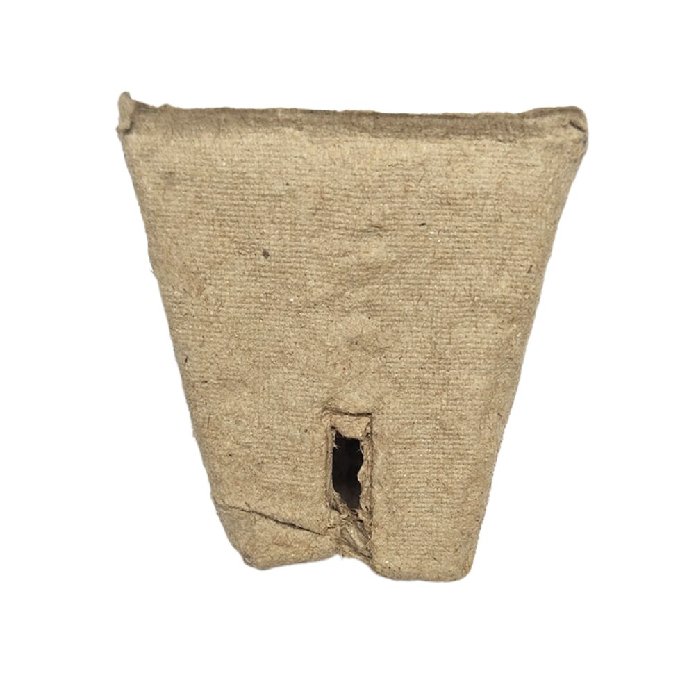 100Pcs/Set Garden Nursery Disposable Germination Paper Pulp Cultivation Starters Cup Biodegradable Peat Pots #20