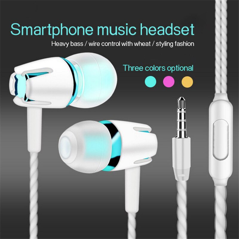 Cuffie cablata Auricolare E18 volume Regolabile mettere in pausa/giocare a per Huawei xiaomi Honor 3.5 millimetri auricolari Auricolare a filo per smartphone