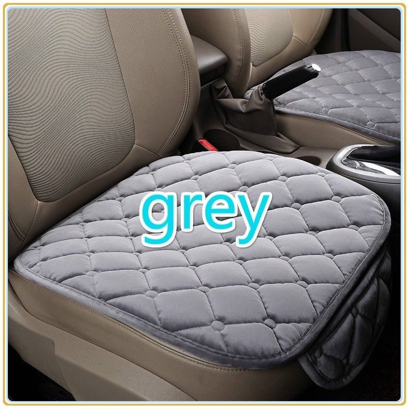 Newest Soft Breathable Cool Car Chair Gel Honeycomb Seat Cushion Saddle Back Support: Light Grey