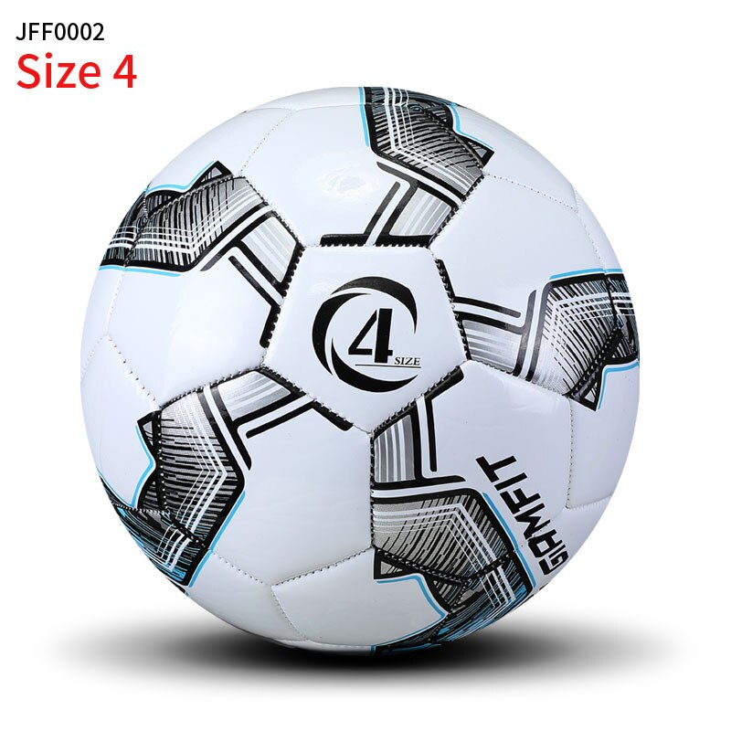 2020 partita di Pallone Da Calcio di Dimensioni Standard 4 Size 5 Pallone di Calcio DELL'UNITÀ di ELABORAZIONE e di Materiale PVC di Alta Qualità di Sport di calcio del Campionato palle di formazione: JFF0002 blue 4