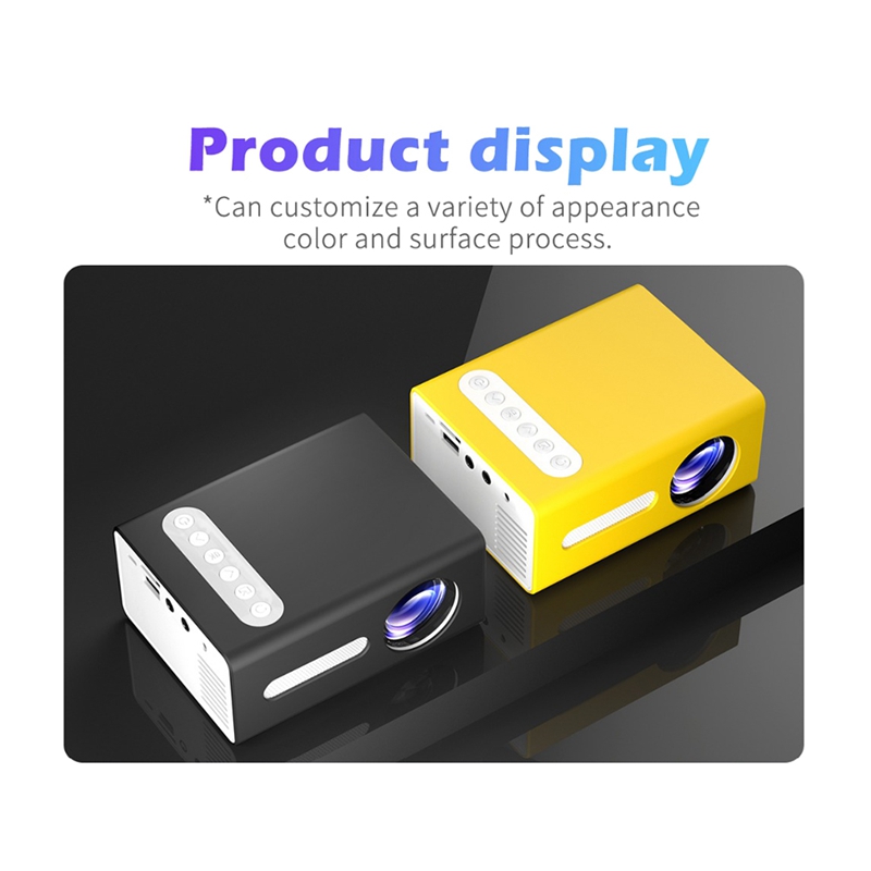 T300 Led Mini Projector Home Theater Media Audio Player Ondersteuning 1080P Video Pocket Draagbare Projector