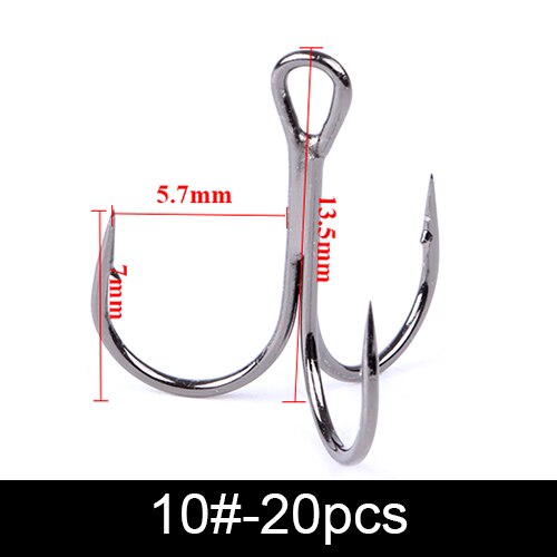 FTK-anzuelos triples para pesca de lubina, soporte para señuelos, atado de moscas, juego de anzuelos de manivela, anzuelo con aguja de agua salada: Azul marino