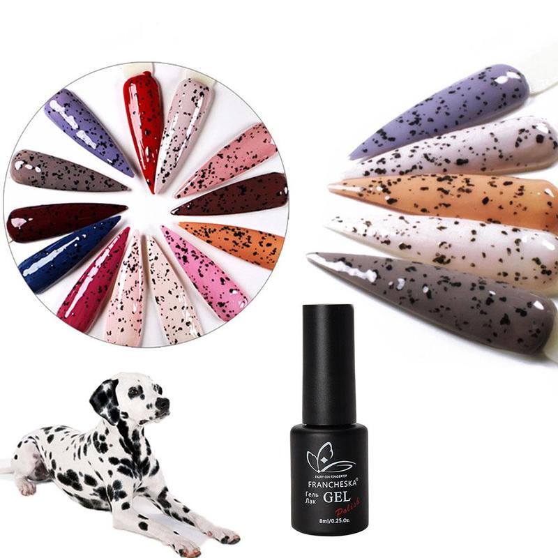 8Ml Gel Gepolijst Nail Art Ei Shell Nail Lijm Kwartel Ei Spotted Art Nail Afwerking E8F8