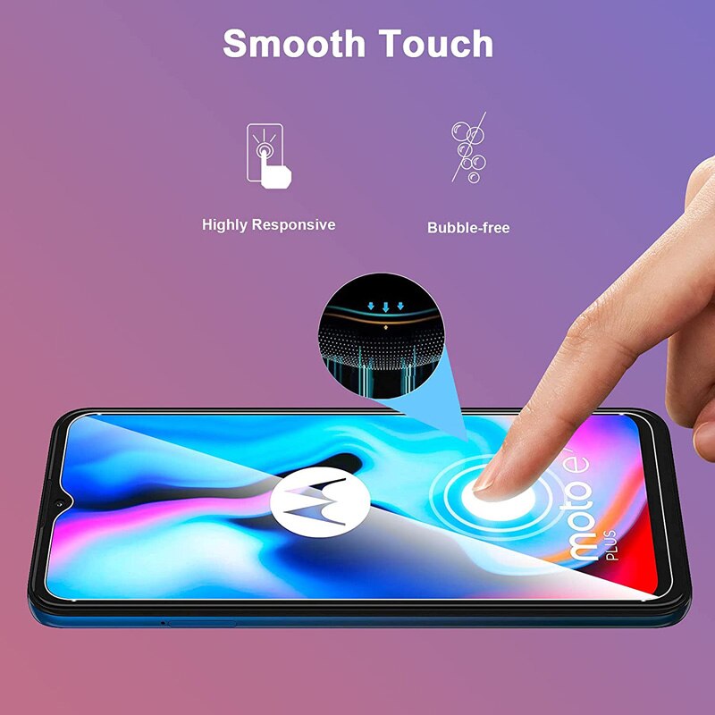 3Pcs Gehard Glas Voor Motorola Moto E7 Plus E 7 Power Screen Protector 9H 2.5D Telefoon Op Film beschermende Glas Voor Moto E7 Plus