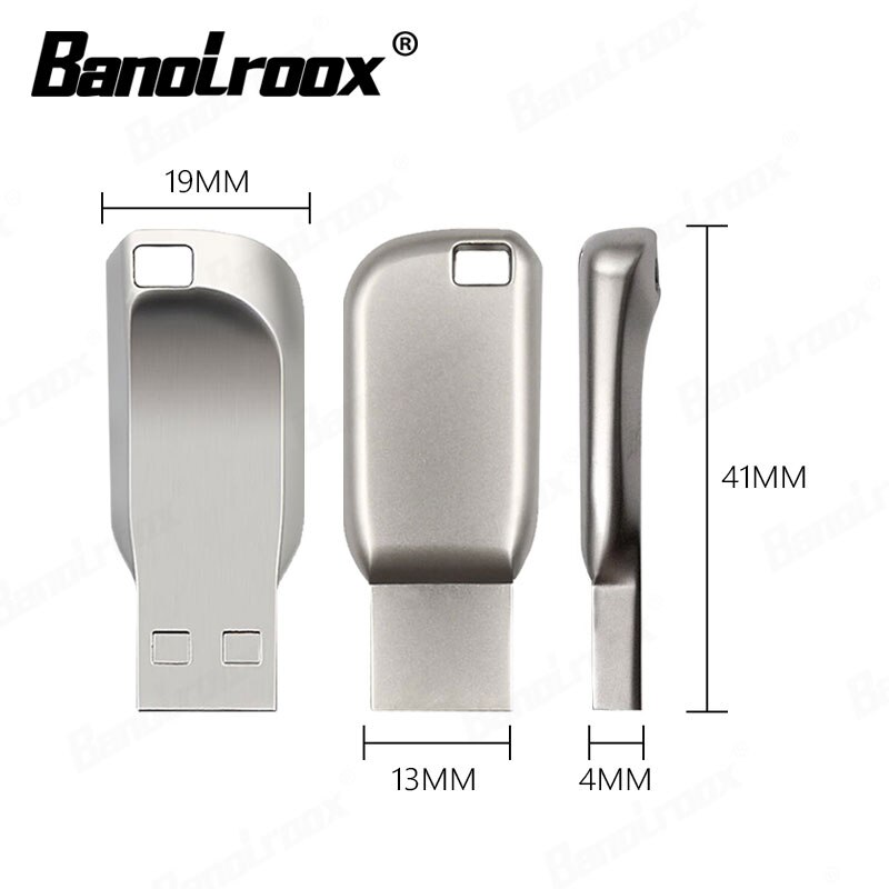 Banolroox USS 3,0-Stick Wasserdicht 128gb 256gb Usb-Stick 64gb 32gb 16gb Pen drive Flash 3,0 usb Metall Memory Stick 10-50 MB/s