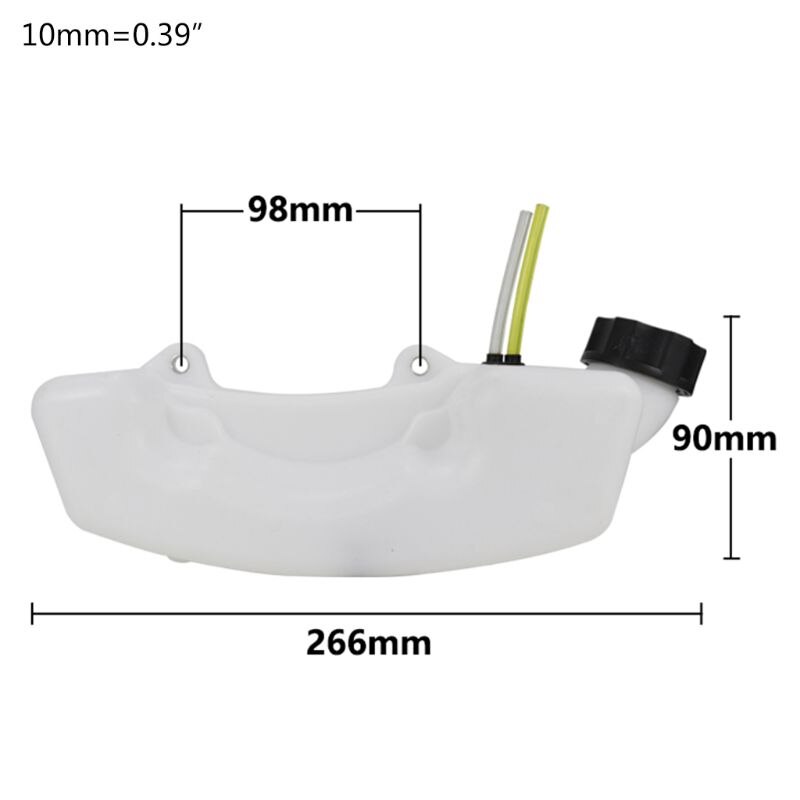 Trimmer Fuel Tank Lawn Mower Water Pump Parts Oiler Assembly for CG430 520 43CC 52CC 47CC Brushcutter Replacement Part Accessory