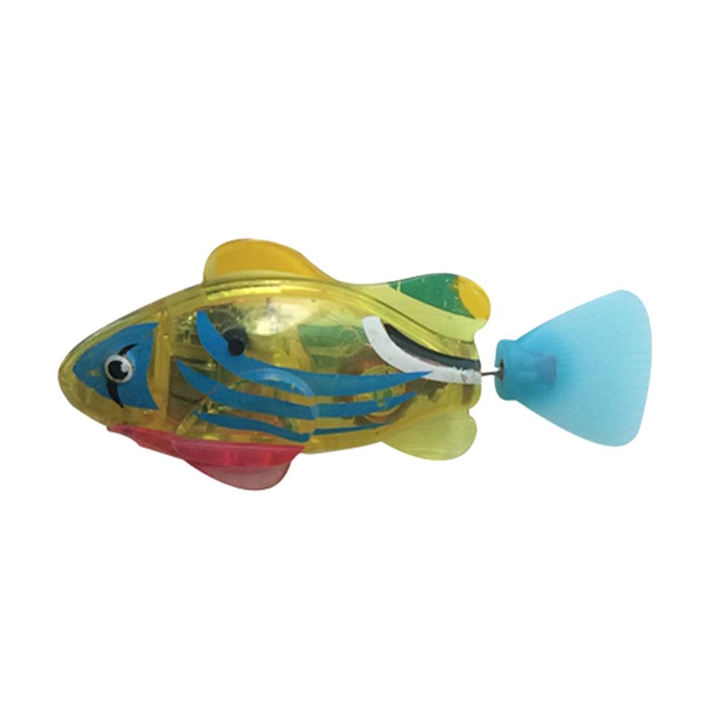 Cute Electronic Activated Battery Powered Toy Fish Pet For Fishing Tank Play Animals Fantastic Standard Home Decor: H