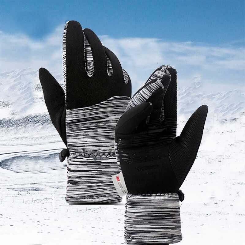 Winter Ski Warm Touch Screen Handschoenen Voor Mannen En Vrouwen Mode Warme Outdoor Sport Fiets Handschoenen In