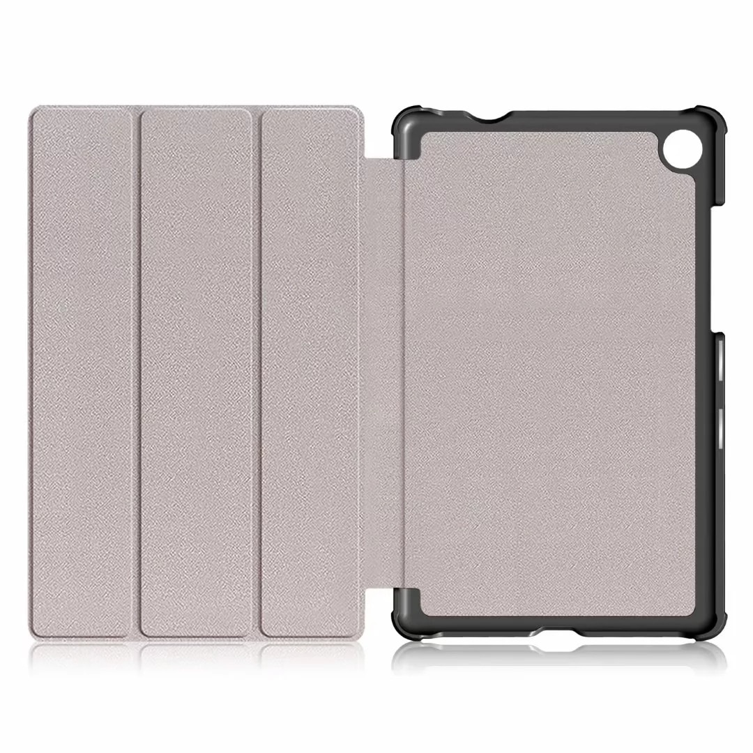 Per Lenovo Tab M8 cassa DELL'UNITÀ di ELABORAZIONE di Cuoio Piegante Del Basamento Della Copertura Per Lenovo Tab M8 TB-8505F TB-8505X TB-8505I Tablet da 8.0 pollici caso + Film + Penna