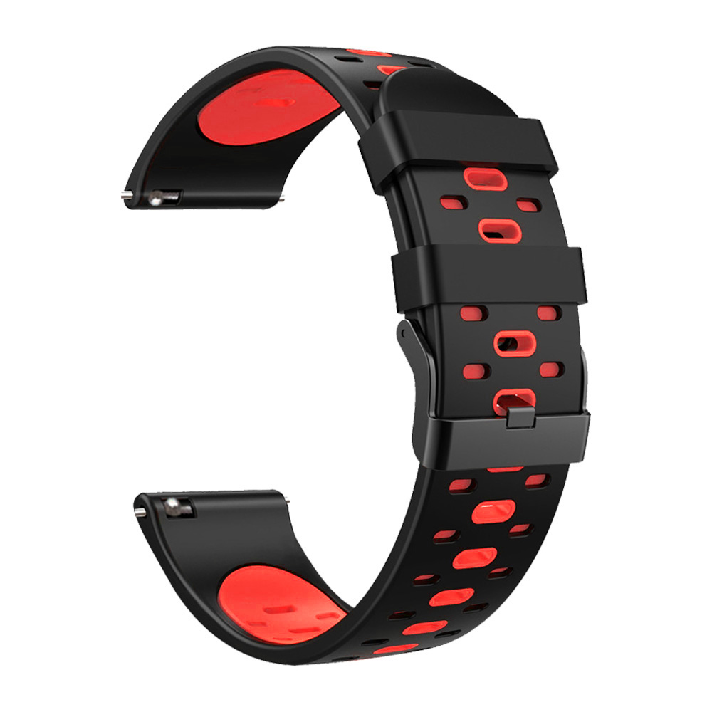 22mm Sport Silikon strap für Xiaomi Mi Uhr Farbe Sport Wristbelts Sport Armband für Mi Uhr Farbe 2 Ersatz uhrenarmbänder: C / 22mm universal