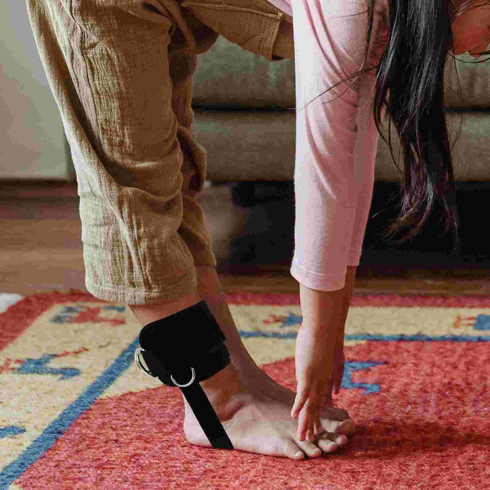 Adjustable Ankle Buckle Ankle Straps D-ring Ankle Cuff Fitness Ankle Strap