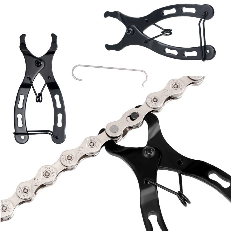 Mini Bike Chain Quick Link Tool with Hook up Multi Link Plier MTB Road Cycling Chain Clamp Magic Buckle Bicycle Tool Kit