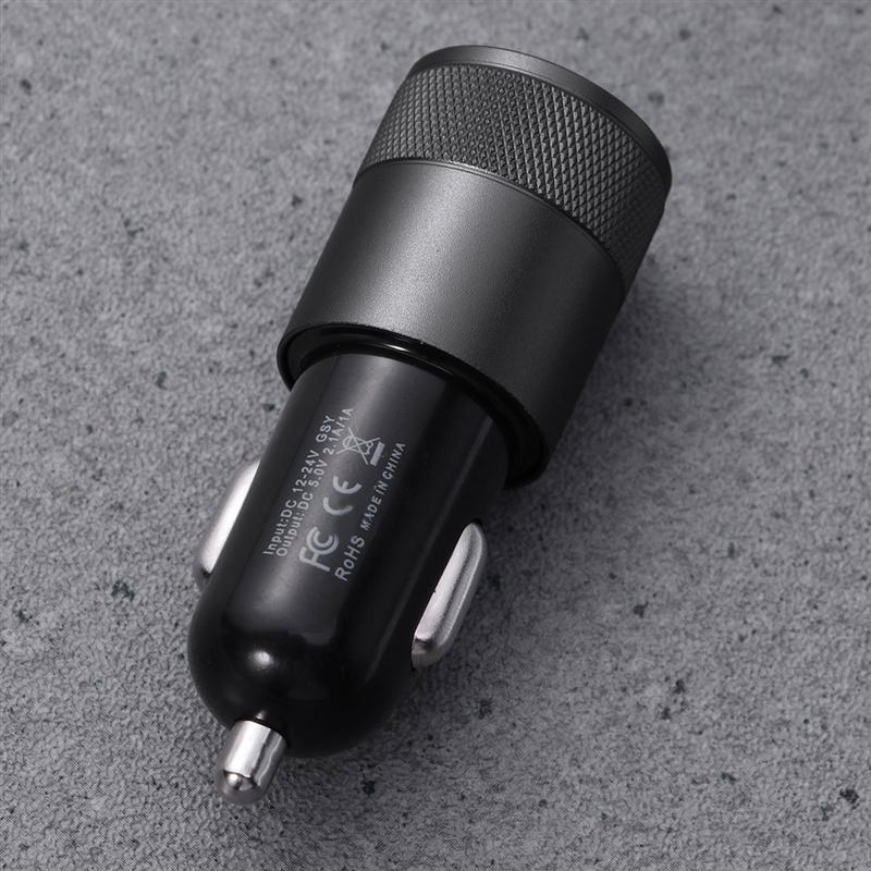 2.1a 1a sigarettenaansteker snelle autolader stroomadapter dubbele usb autolader 12-24v sigarettenaansteker aansteker voor telefoon gps