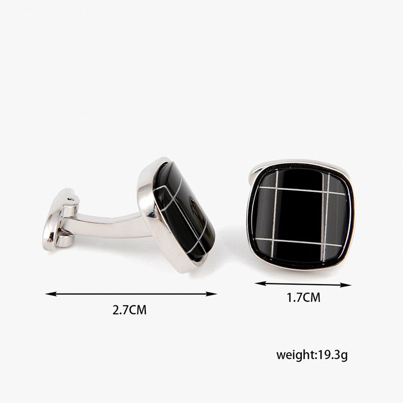 Cufflinks Top-grade Men's Suit French Shirts Business Banquet Wedding Daily High Classic Trendy Simple Cufflink