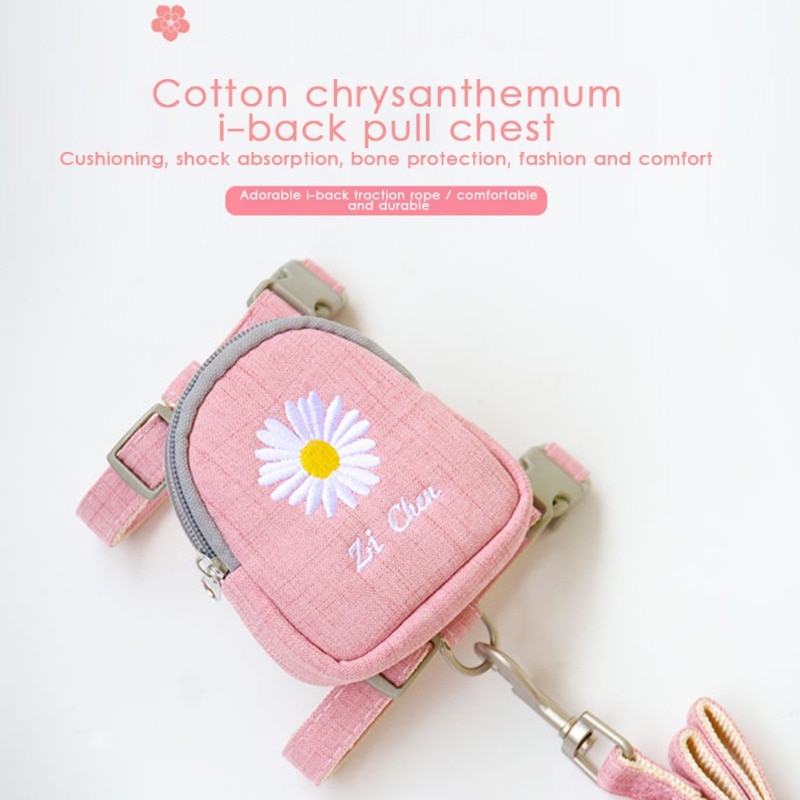 Pet Dog Backpack Harness with Leash Puppy Bag with Training Leash For Small Dog Self Carrier BackPack Bags Pet Accessory bjxt