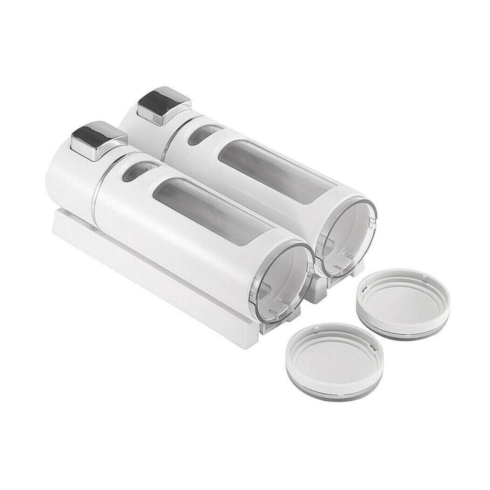 Dual Head Soap Dispenser Wall Mount Washing Lotion Soap Shampoo Hand Sanitizer Dispenser Bathroom accessories dispenser Sapone