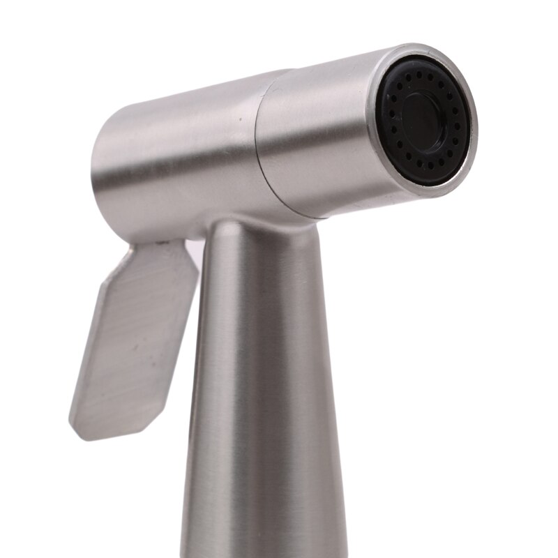 304 Rvs Toilet Spray Kraan Hand Spray Bidet Water Bidet Tap Set Mixer Bidet: Default Title
