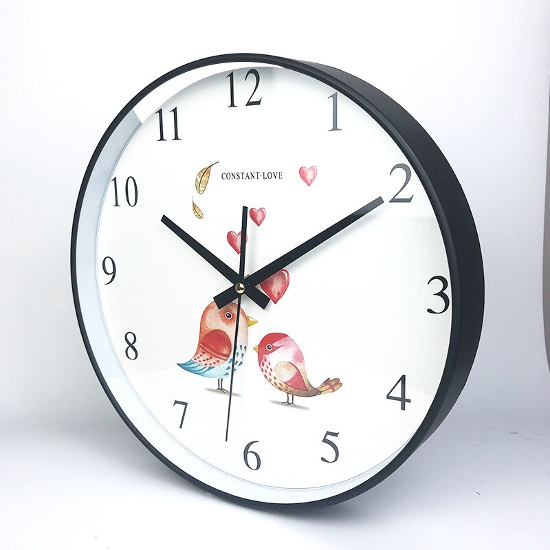 14 Inch Large Wall Clock Living Room Modern Metal Silent Large Clocks Wall Watches Home Decor Kitchen Horloge Mural D087