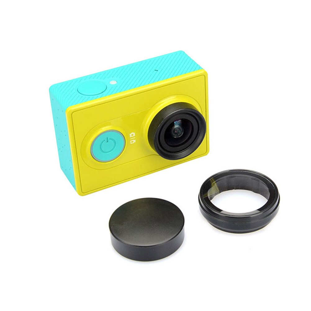 Uv Lens Filter Voor Xiaomi Yi Sport Action Camera Bescherming Lens Cap Cover Voor Xiaomi Yi Xiaoyi Camera Accessoires
