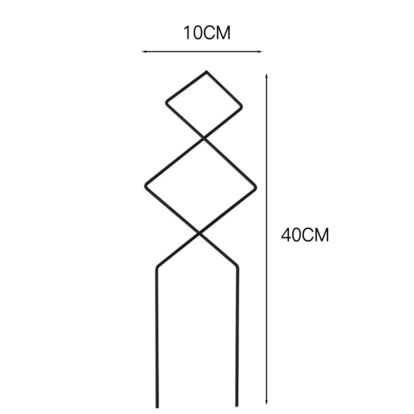 Klimplant Trellis Plant Ondersteuning Tuin Staak Stand Klimrek Ijzeren Bloem Trellis Frame Standhouder Tuin Decor: Paars