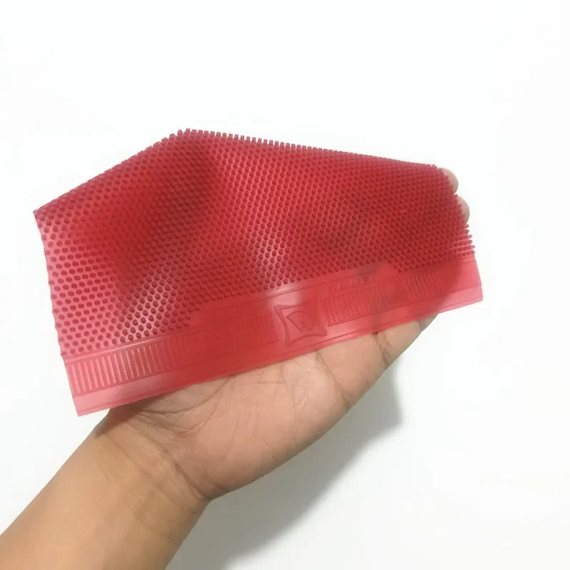 2PC DAWEI 388C-1 OX Table Tennis Rubber Pimples Out Red/Black High Elasticity & Fast Speed Ping Pong Rubber With ITTF Approved